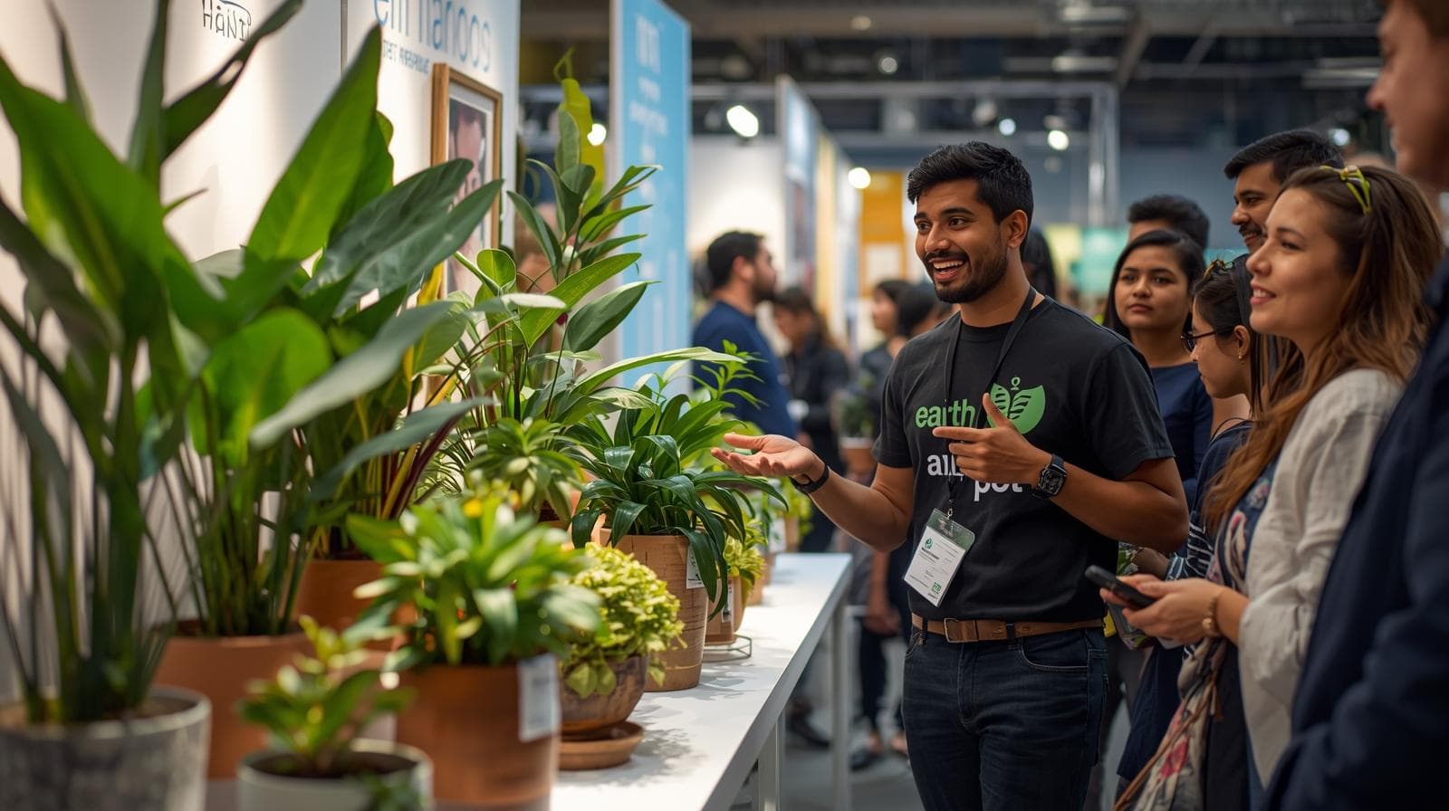 Live Plant Booths for Events
